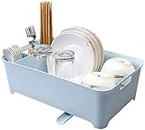 XLAHD Küchenregale Kunststoff-Geschirrständer Abtropfgestell Geschirrständer Küchenregal Geschirr Aufbewahrungsbox Schalenständer Geschirraufbewahrung