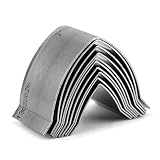 Leder Punch Cutter, 10 Stück Eisen DIY Leder Handwerk Werkzeug Leder Stanze für Crafting Strap, Tasche, Gürtel, Brieftasche(sharp end)
