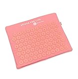 Core Asana Akupressurmatte, Mini Spike Matten zur Schmerzlinderung, Gesundheitsmatte (Rosa-Pink Baumwolle)