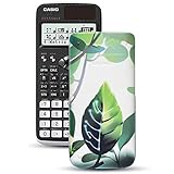 Casio FX-991DE X wissenschaftlicher ClassWiz Rechner mit Art-Case 'leaf'