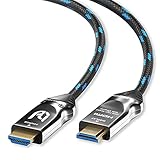 Ultra HDTV 8K HDMI-Kabel - 7m High Speed HDMI 2.1 Kabel (48 Gbps) für 8K@60Hz & 4K@120Hz - integrierter Chip - Knickschutz - Nylon-M