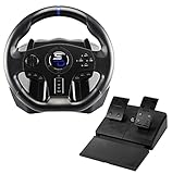 Superdrive - Rennlenkrad SV750 Drive Pro Sport Lenkrâd mit Pedal, Shift und Vibration - Xbox Serie X/S, PS4, Xbox One, Switch, PC (programmierbar für alle Spiele)