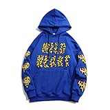 ZFF-DM 2021 Neue Herren und Spaß Hoodie - 3D Druck Spaß Kordelzug Pullover Langarm Pullover Hoodie Herren- und Damenoberseite (Color : 2e, Size : XL)