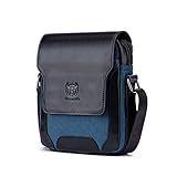 Neue Herren Umhängetasche Leder Mode Lässig Crossbody Tasche Business Büro Arbeit Studie Persönlichkeit Multi-Pocket Kleinen Rucksack