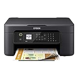 Epson WorkForce WF-2810DWF Tintenstrahldrucker mit WLAN, zum Drucken, Scannen, Kopieren, Faxen, Schw