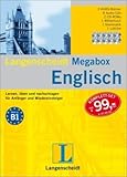 Langenscheidt Megabox Englisch, 3 Kurs-Bücher, 8 Audio-CDs, 2 CD-ROMs, Wörterbuch, Grammatik u. Lektü