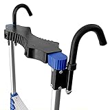 Teleskopleiter Leiter Treppenleiter Aluminium Teleskopleiter mit abnehmbarem Haken, 8m/7m/6m/5m/4m/3m/2m/1m hoch Teleskopauszugleitern für Zuhause/Dachboden/Wohnmobil/Außendach (Size : 2.4m/7.9ft)