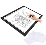 HUION L4S Lichtbox 17,7 Zoll USB betriebenes Nachzeichnen Light-Pad,Zeichnung Light-Board, Light- Table mit Metall- Papierk