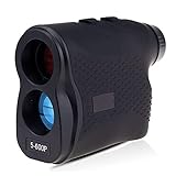 ZLH Golf-Laser-Entfernungsmesser Mit Neigung, Hochpräziser Flaggen-Erfassungsabstand, Pulsvibration Und Schnellem Fokussystem-Entfernungsmesser Für Jagd Und Golf,Schw