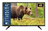 JVC LT-42VU3155 42 Zoll Fernseher / Smart TV (4K Ultra HD, HDR Dolby Vision, Triple-Tuner) - 6 Monate HD+ inklusive [2022]