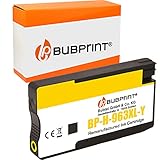 Bubprint Kompatibel Druckerpatrone als Ersatz für HP 963 XL 963XL für OfficeJet Pro 9010 9012 9012e 9014 9015 9016 9019 9020 9022 9025 Gelb Yellow