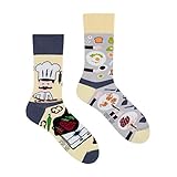 Spox Sox Casual Unisex - mehrfarbige, bunte Socken für Individualisten, Gr. 44-46,