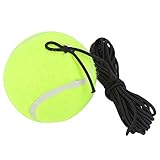 Bruryan Tennisball-Tennis-Ball, Tennis-Anfänger-Trainingsball mit 4 m elastischer Gummischnur für einfaches Training