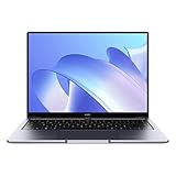 HUAWEI MateBook 14 2021 Laptop, 14 Zoll 2K-FullView-Notebook, Windows 10 Home, Intel Core i7-1165G7,16 GB RAM, 512 GB SSD, Intel Iris Xe, leichtes Metallgehäuse, Fingerabdrucksensor,QWERTZ,Space Gray