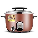 Großer Reiskocher (8-45L) Haushalt/kommerzieller Slow Cooker/Isoliertopf/Antihaft-Topf,einstellbare Temperatur，für Restaurants,Kantinen,Schulen (Size : 45L)