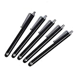 Motyy 5 Metall Stylus Ersatzstift Eingabestift Fuer 4G 3G 3GS 4S Schw
