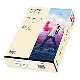 Inapa farbiges Druckerpapier, buntes Papier tecno Colors: 160 g/m², A4, 250 Blatt,