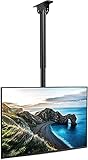 BNFD Upgraded Ceiling TV Mount, Adjustable Swivel TV Stand for 26-55 Inch Screen - Full Motion Ceiling TV Stand Supp