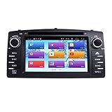 ZLTOOPA Android 10.0 Autoradio für Toyota Corolla E120 BYD F3 Autoradio GPS mit vollem RCA-Ausgang WiFi OBD Lenkradfernbedienung