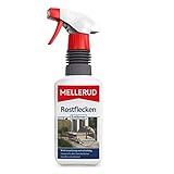 Mellerud Rostflecken Entferner – Effizientes Spray gegen Rostflecken auf Allen Steinoberflächen im Innen- und Außenbereich – 1 x 0,5