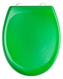 Eisl WC Sitz Duroplast, mit Absenkautomatik und Schnellverschluss, GREEN, ED69310G