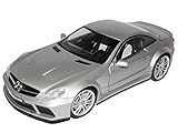 Motormax Mercedes SL65 AMG Black Series Grau Coupe R230 2008-2011 1/18 M