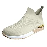 Geilisungren Damen Turnschuhe Sportliche Laufschuhe Schnürschuhe Atmungsaktive Leichtgewichts Sportschuhe Freizeitschuhe Straßenlaufschuhe Sneak