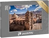 puzzleYOU: Puzzle 200 Teile „Stadtzentrum von Cusco, Peru“