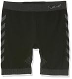 hummel Kinder First Seamless Kids 3/4 Leggings, Schwarz, 140/152