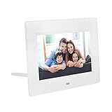 QUMOX 7'HD LCD Digitaler Bilderrahmen mit Uhr Diashow