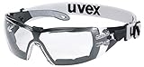 Uvex Pheos Guard Schutzbrille - Supravision Extreme - Transparent/Schwarz-G