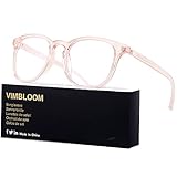 Vimbloom Blaulichtfilter Brille Computerbrille PC Gaming Bluelight Filter Uv Blue Light Blocking Glasses Anti Damen Herren Ohne Stärke Entspiegelt VI387