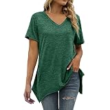 XTBFOOJ Marken Blusen Tunika Kleid Strandkleid Bluse Oberteile Hemdbluse Streifen Girls Tops Blusenhalter Tunika Knielang Lange Blusen GrößE 54 Oberteile Hemdbluse Kurzarm Tops Totenkop