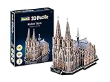 Revell 3D Puzzle 203 Dom, die Kathedrale der Stadt Köln und eines ihrer Wahrzeichen Zubehör, Farbig