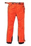 Crivit Sports® Herren Skihose Winterhose Schneehose Winddicht Wasserdicht NEU (48, Orange)