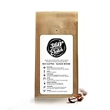 Premium Bio Kaffeebohnen preisgekrönt – Kaffee köstlich, sehr säurearm von 360 Grad rundum ehrlich - Ganze Bohnen - ideal für Bulletproof C