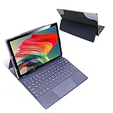 5G WiFi Tablet 10 Zoll mit Tastatur 4G LTE Tablett PC mit 2 SIM Slot (1920 x 1200, Full HD, WideView, In-Cell Touchscreen) Android 10 Tablet-PC Octa-Core, 4GB RAM, 64GB ROM, 2.4G /5G WLAN, LTE