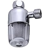 Duschbadfilter Hartwasserenthärter 1 / 4inch Thread Kalkstein Entfernung Reiniger Dienstprog