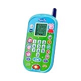 Vtech 80-523104 Peppas Lerntelefon Spielzeugtelefon, Mehrfarbig