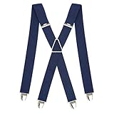 Pierrot Hosenträger Herren Breit und Vintage - Made in Germany/France - Verstellbare Länge bis zu 130cm - Garantie auf Lebenszeit - 100% DEUTSCH & FRANZÖSISCH