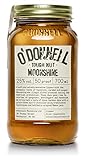 O'Donnell Moonshine “Harte Nuss” Likör (700 ml) I Natürliche Zutaten I Vegan I Premium Haselnuss Schnaps nach Amerikanischer Tradition I 25% Vol. Alk