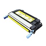 UKKU Kompatible Tonerkartusche Ersatz für HP Q5950A für HP Color Laserjet 4700 4730 Drucker, Drucker Tintenbehälter Farbmodus Drucken High Definition Printing Yellow