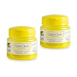 Cyber Clean The Original Reinigungsmasse DOPPELPACK 2 x 145g, Tastaturreiniger, Mobiltelefon, Auto Innenraum, Reinigungsknete für strukturierte Flächen, wiederverwendbares Universal-Reinigungsg