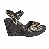NO ES LO MISMO | Damen Jute Keil Espadrilles | Sandalen | Neue Frühjahr/Sommer 2021 Kollektion | Bequeme Damen Plateauschuhe | Design und Herstellung in Sp