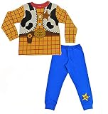 Disney Jungen Superweiche,kuschelige und bequeme Nachtwäsche aus fleeceähnlichem Material mit langem Reißverschluss vorne und Manschetten an Handgelenken und Knöcheln 1 4-5 Jahre holzig