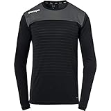 Kempa Herren Emotion 2.0 Langarmshirt Longsleeve, schwarz/Anthra, M
