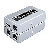 4K HDMI Extender Over IP Ethernet Kit 1080p -1 to Many Over Gigabit Network LAN Switch or Single Cat5e / /Cat6 Cab