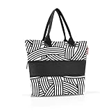 Reisenthel Shopper e1 Zebra, Schwarz Weiß, S