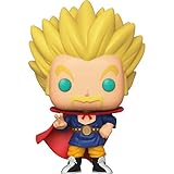 POP Funko Dragon Ball Super 818 - Super Saiyan Hercule Glow in The Dark, Blau, Rot, Gelb, One S