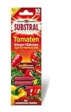 Substral Dünger-Stäbchen für Tomaten, Chili, Peperoni, Gurken, Zucchini und Paprika, etc., mit Langzeitwirkung, 10 S